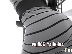 Брюнетки, Межрасовый, Большие сиськи Angelina Valentine Worships Prince's Bbc