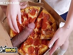 Joseline Kelly And Ricky Johnson In Heres That Sausage Pizza You Ordered Bon Appetit! 12 Min