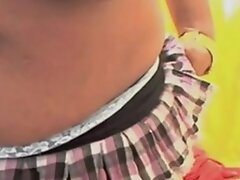 Толстушки, Большие сиськи Fat ebony with massive rack masturbates on a webcam