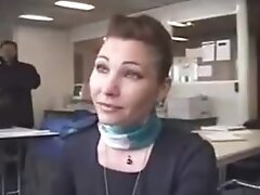 French air hostess stripping off for real for pilots 1