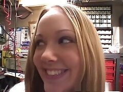 Incredible pornstar Amber Peach in fabulous facial, blonde adult video