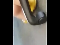 Фетишисты, Публичный секс, Подглядывание Cute candid shoeplay pt 1