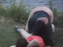 Подглядывание Caught the lake