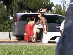 Sweaty dangling with silver flats (c4s)