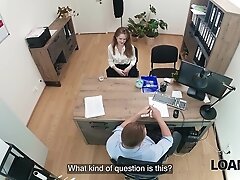 LOAN4K. Office table fuck with perfect babe Una Fairy and her hot natural body