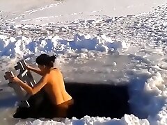 Любительское, Подглядывание Ukraine, Epiphany bathing