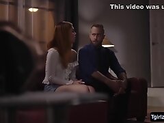 Busty Blond Ladyman Daisy Taylor Deepthroat Oral