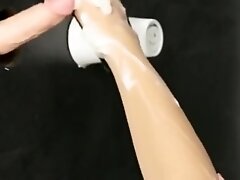 Семяизвержение, Фетишисты, Мастурбация, Секс игрушки Foot and heel bukkake