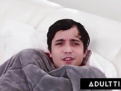 ADULT TIME - Big Titty MILF Doctors and Nurses Use REVERSE GANGBANG To Cure Virgin Patient!