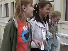 Групповой секс, Русское порно, Молоденькие junior russian college girl. (funtik. Nura. Jersey).