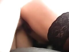 Unshaven mature gets couple of dicks