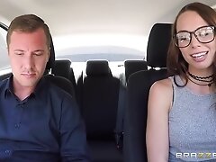 Брюнетки, На лицо, Мастурбация, Подглядывание Driving Dick With Jessy Jones, Aidra Fox - Brazzers