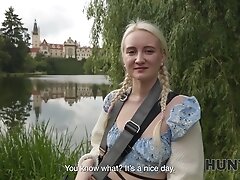 HUNT4K. Hunter found a young and tight pussy in the park and fucked her roughly afterwards