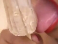 Indian wife licking fucking with ice cream