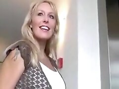 Public sex with a hot Swiss MILF
