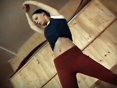 Working Up A Sweat - vintage skinny girl workout