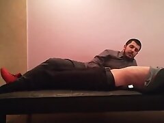 Male armpits tickling