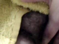 big fat milf fingering her hairy pussy