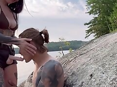 Rough Sex In National Park Pegging