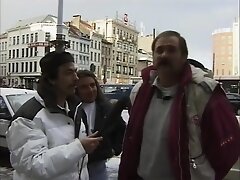 Petite Young Brunette Car Chick Sucks And Rides A Thick Cock