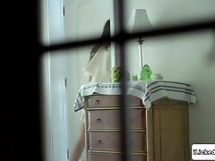 Petite babe pussy licking her horny hairy lesbian girlfriend