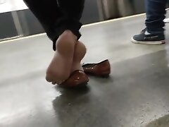 Trample red heels