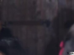 Trans Bareback Anal Threesome With With Emily Willis And Natalie Mars