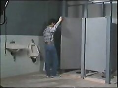 HOMO Vintage (1988?) Gloryhole in baths leads to...