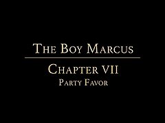 BoyforSale Marcus Rivers stuffed hard in a Thanksgiving orgy