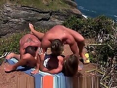 Invitation To Swim Leads To A Nasty Double Penetration