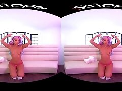 Melena Maria Rya; Solo Babe Strips And Masturbates