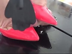 Shoejob on cockbox