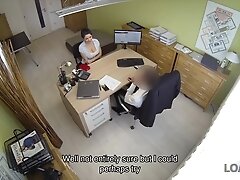 LOAN4K. Big boobs and ass of Alex makes tricky agent very horny