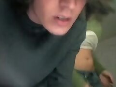 Hot threesome with two immature sluts
