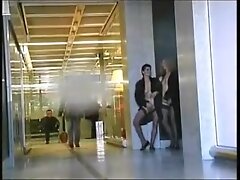 Exhibitionism at airport