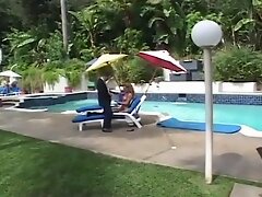 Busty girl agrees on outdoor sex for money