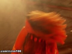 Публичный секс, Большие сиськи Lulu Pretel in Public show with Lulu Pretel in Salon erotico de Alicante 2016 - MMM100