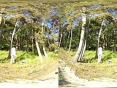 059 - Klara - Redhead Solo Model Naked Outside - Sexlikereal