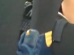 Two girls play in car park