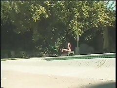 Two Ebony Lesbians Eating Pussy Outdoors