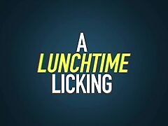 A Lunchtime Licking With Jenna Sativa, Riley Nixon - Brazzers