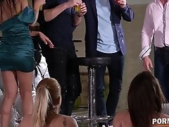 Double Penetration Poolside Gangbang with Lana Roy, Cherry Kiss, and Polly Pons GP2213 - PornWorld