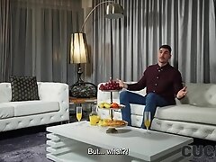 Брюнетки, Измена, Межрасовый, Большие сиськи CUCK4K. No Way to Spice It Up